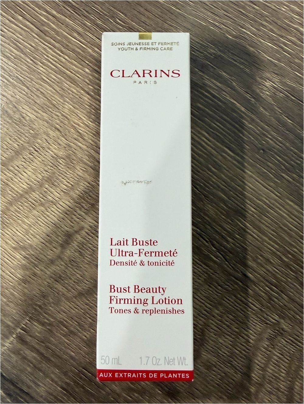 Clarins Bust Beauty Firming Lotion Tones & Replenishes 50 mL / 1.7 oz NEW